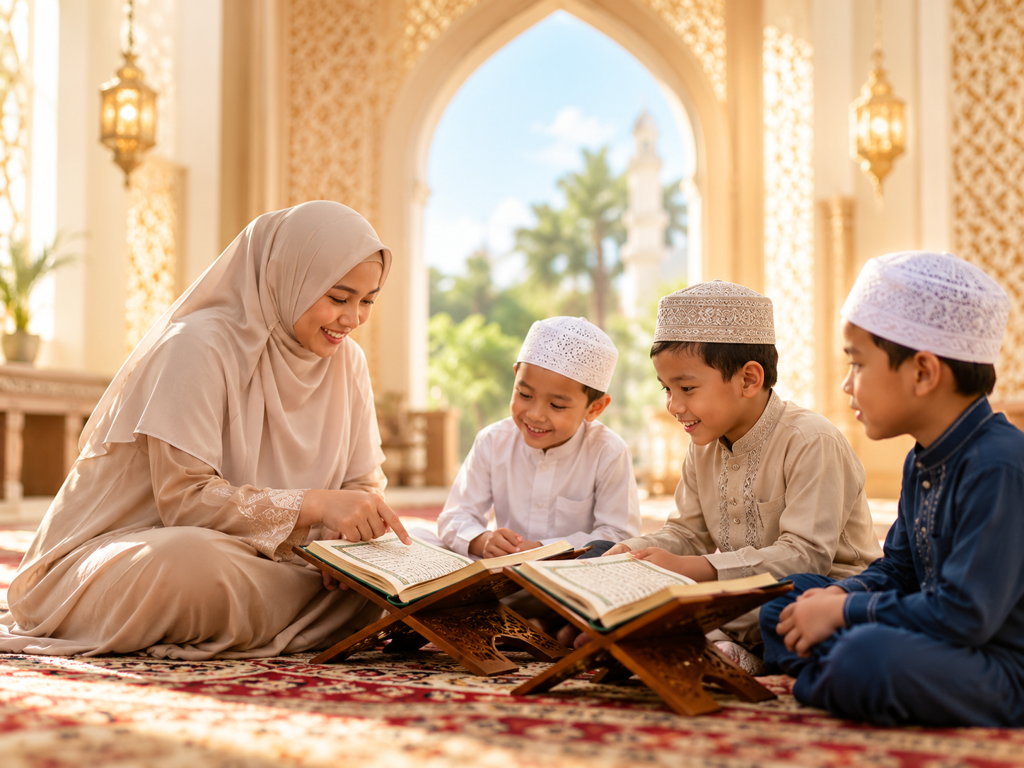 Halaqah bersama ustadzah